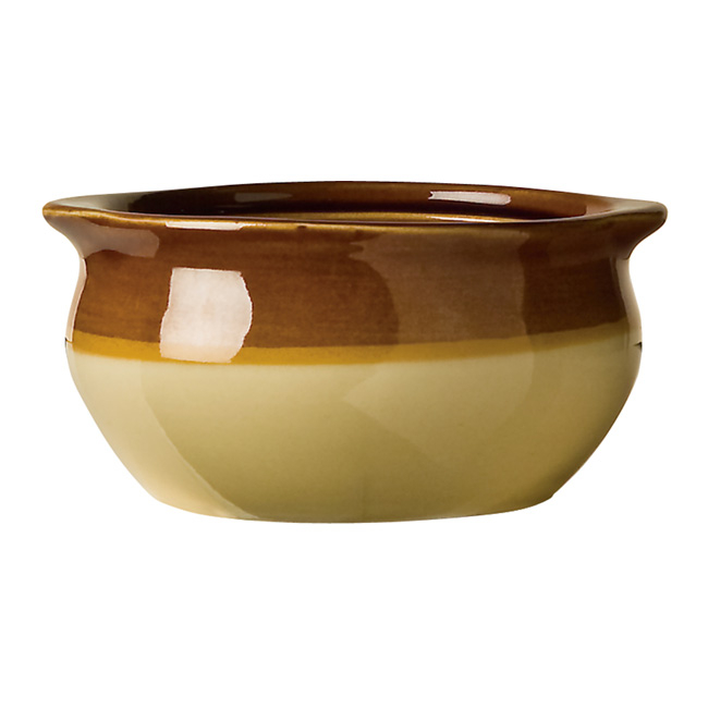 12 OZ ONION SOUP CROCK  (2)