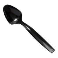 WNA Comet A7SPBL Catering Spoon, Black, Plastic - 9"