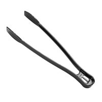 WNA Comet A7TSBL Serving Tongs, Black, Plastic - 9"