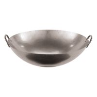 Paderno 49605-46 Chinese Wok, Steel - 18"