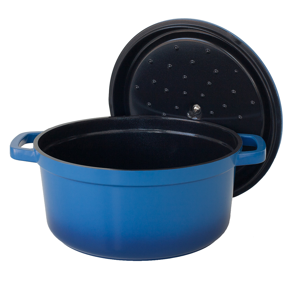 DUTCH OVEN 7QT 11"D X 5"H BLUE