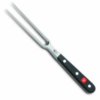 Wusthof 4410-7/16 Classic Straight Meat Fork, Black,
Steel/Plastic - 6" *Discontinued*