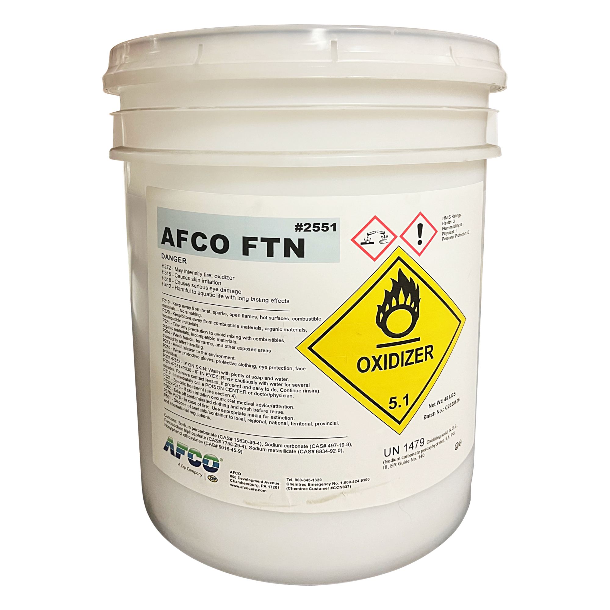 AFCO 2551 FTN 45#